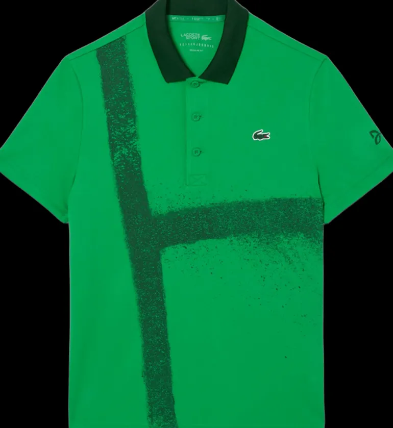 POLO DA TENNIS DA UOMO LACOSTE DH8971 SIW