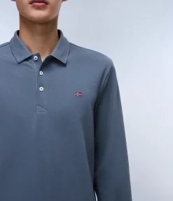POLO DA UOMO NAPAPIJRI EALIS LS 1 NP0A4I8Q G1Y