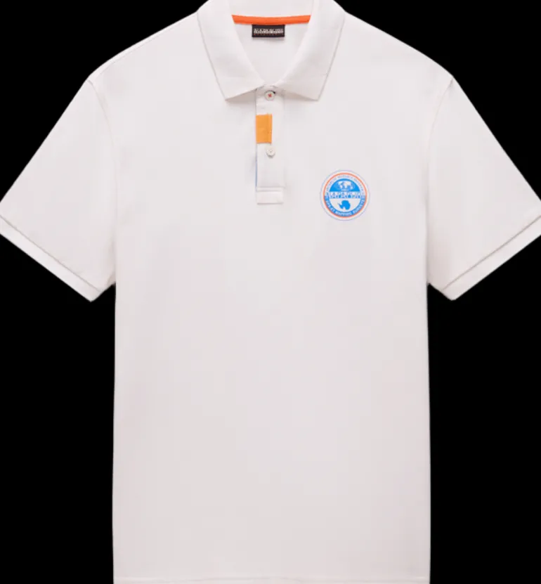 POLO DA UOMO NAPAPIJRI E-CLANIS SS NP0A4ID3 N1A