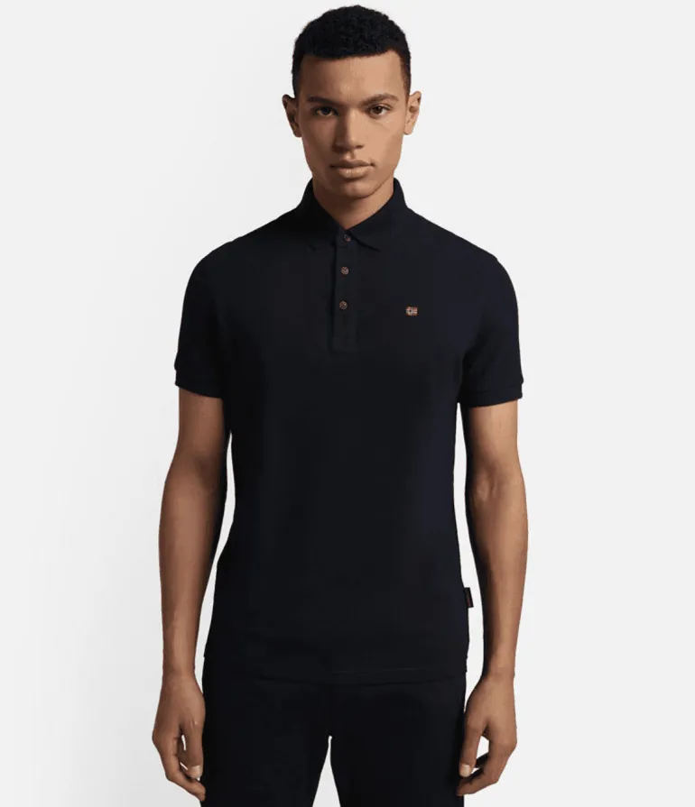 POLO DA UOMO NAPAPIJRI EOLANOS 3 BLU MARINE NP0A4GB3 176