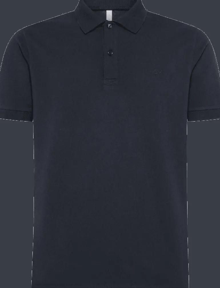 POLO DA UOMO SUN68 COLD DYE A34104 07