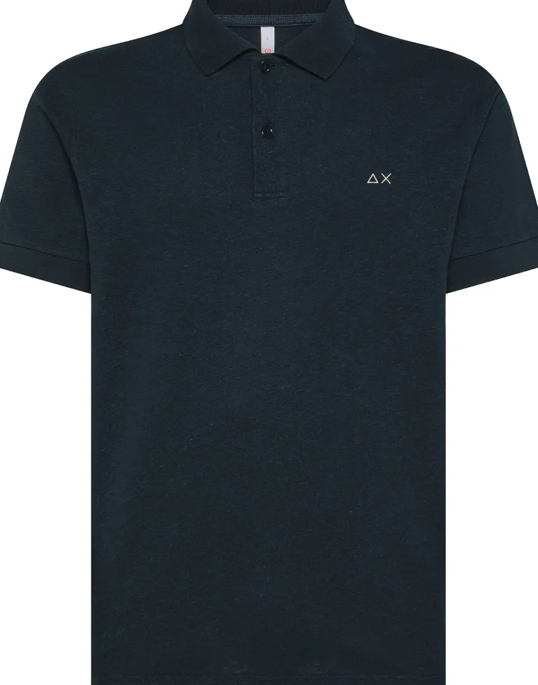 POLO DA UOMO SUN68 JERSEY LINEN A35133 07