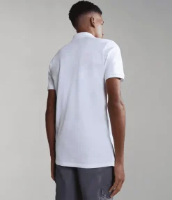 POLO JUNIOR NAPAPIJRI ELBAS 5 BRIGHTWHITE 002 NP0A4G4N 002