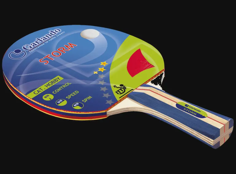 RACCHETTA DA PING PONG DA HOBBY STORM - 2 STELLE +