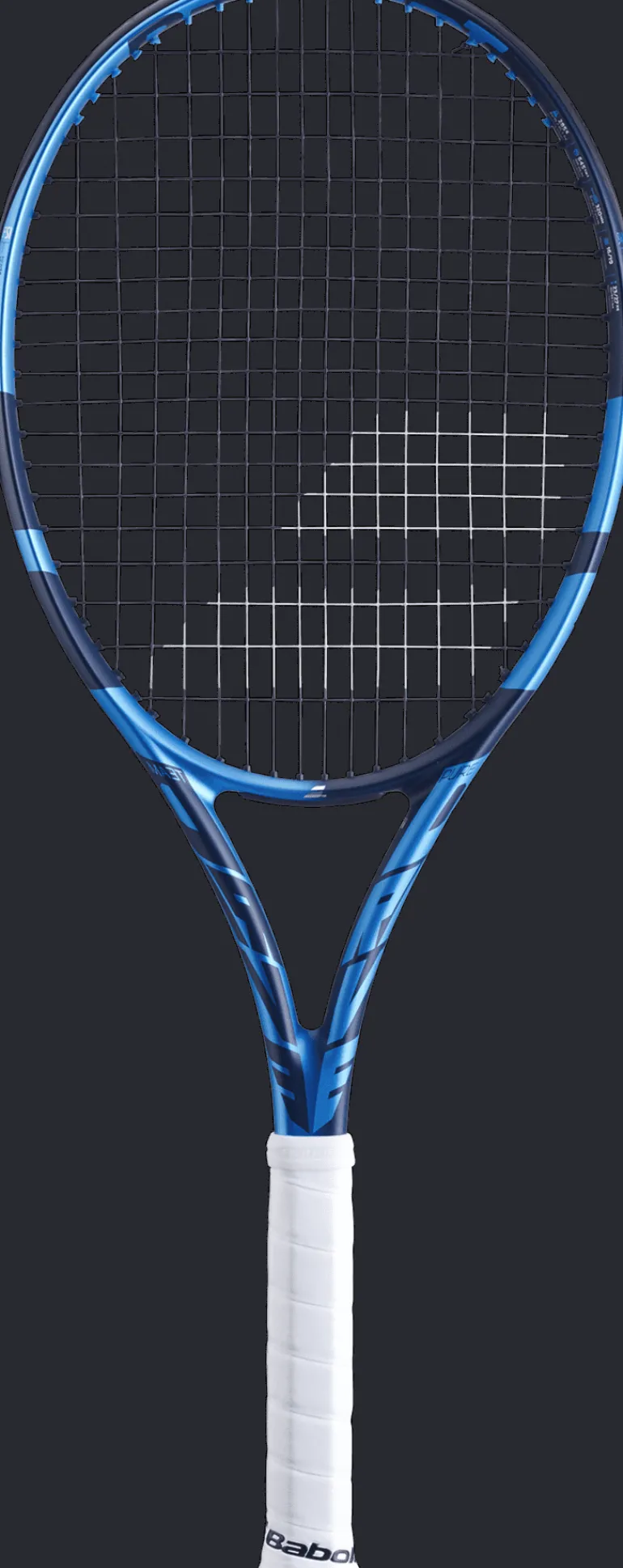 RACCHETTA DA TENNIS BABOLAT PURE DRIVE TEAM UNSTRUNG NO COVER BLU