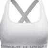 REGGISENO DA DONNA UNDER ARMOUR CROSSBACK MID WHITE 1361034 100