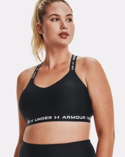 REGGISENO DA DONNA UNDER ARMOUR CROSSBACK LOBLACK 1361033 0001