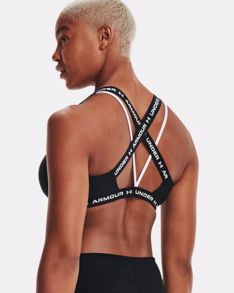REGGISENO DA DONNA UNDER ARMOUR CROSSBACK LOBLACK 1361033 0001