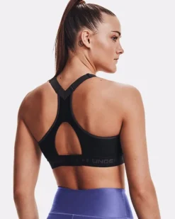 REGGISENO DA DONNA UNDER ARMOUR HIGH CROSSBACK BLACK 1355109 0001