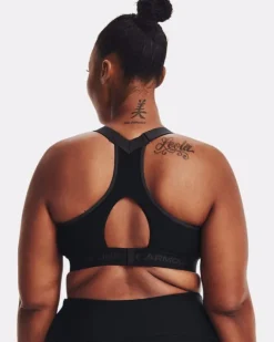 REGGISENO DA DONNA UNDER ARMOUR HIGH CROSSBACK BLACK 1355109 0001