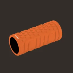 RULLO MASSAGGIO ED ALLENAMENTO YOGA  ARANCIONE TOORX 33 CM - Ø 14 CM