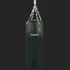 SACCO DA BOXE ECOPELLE NERO TOORX 4 CATENE - 20KG