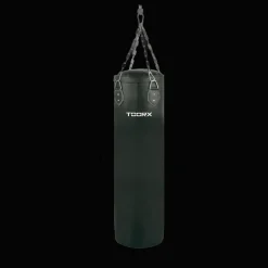 SACCO DA BOXE TOORX IN ECOPELLE NERO 4 CATENE - 40KG