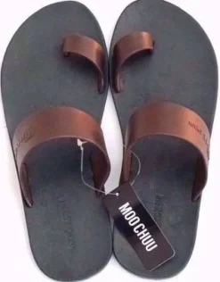 SANDALI MOO CHUU POP THUMB BLACK BROWN