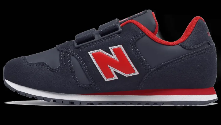 SCARPA DA BAMBINO GS NEW BALANCE 373 A STRAPPO BLU ROSSO