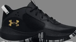 SCARPA DA BASKET UNDER ARMOUR LOCKDOWN 6 BLACK 3025618 0003