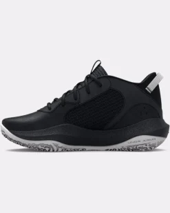 SCARPA DA BASKET UNDER ARMOUR LOCKDOWN 6 BLACK 3025618 0003