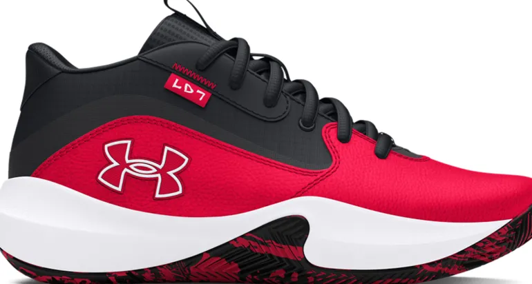 SCARPA DA BASKET UNISEX UNDER ARMOUR GS LOCKDOWN 7 3028513 600