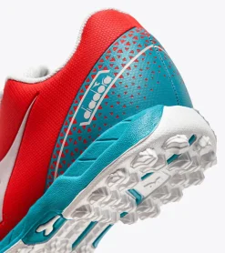 SCARPA DA CALCIO JUNIOR DIADORA PICHICHI 6 TF JR FLUO RED/VAPOR BLUE/TIL - 101.179614 D0664
