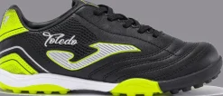 SCARPA DA CALCIO JUNIOR JOMA TOLEDO TURF NERO