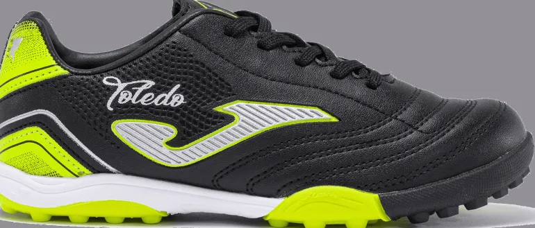 SCARPA DA CALCIO JUNIOR JOMA TOLEDO TURF NERO