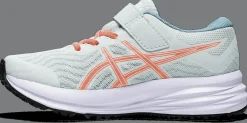 SCARPA DA CORSA DA BAMBINA ASICS PATRIOT 12 PS AZZURRA ROSA