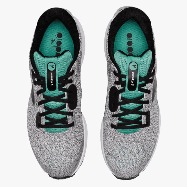 SCARPA DA CORSA DA UOMO DIADORA KURUKA 5 GRIGIA