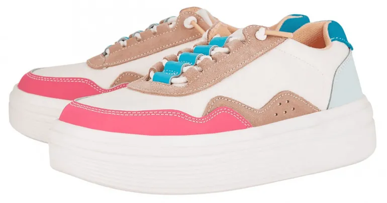 SCARPA DA DONNA HEYDUDE HUDSON LIFT COLORBLOCK 41307 9DD