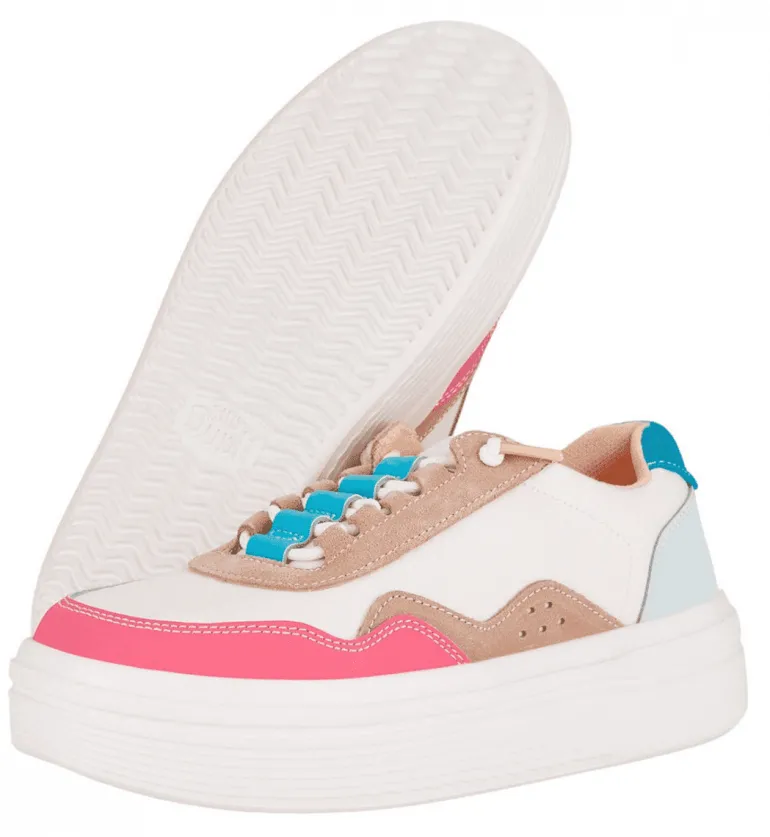 SCARPA DA DONNA HEYDUDE HUDSON LIFT COLORBLOCK 41307 9DD