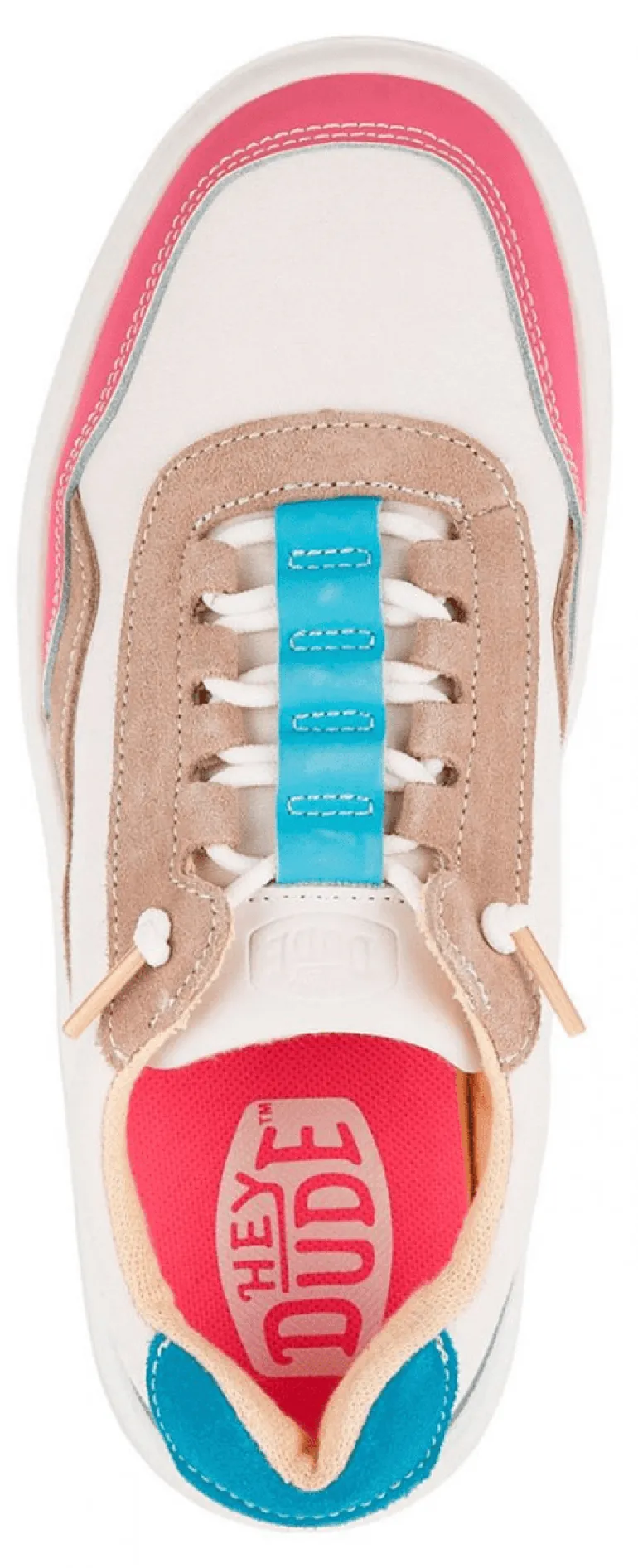 SCARPA DA DONNA HEYDUDE HUDSON LIFT COLORBLOCK 41307 9DD