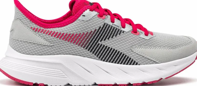 SCARPA DA RUNNING DA DONNA DIADORA PASSO 3 SILVER DD/BLK/RUBINE RED C - 101.179548 D0500