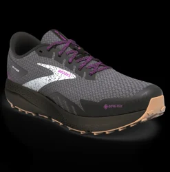 SCARPA DA RUNNING DA DONNA BROOKS DIVIDE 4 GTX BLACK/BLACKENED PEARL/PURPLE 120393 1B073