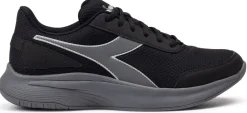SCARPA DA RUNNING DA UOMO DIADORA EAGLE 6 BLACK/STEEL GRAY - 101.179075 C2815