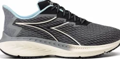 SCARPA DA RUNNING DA UOMO DIADORA STRADA STEEL GRAY/BLACK - 101.179544 C2763