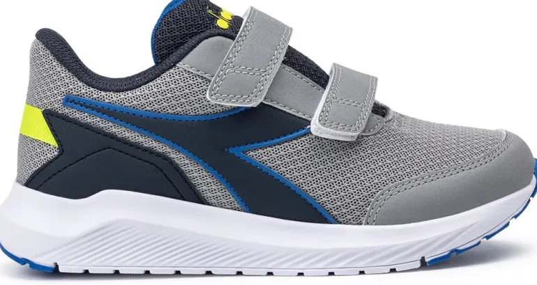 SCARPA DA RUNNING JUNIOR DIADORA FALCON 3 JR V ALLOY/BLUE CORSAIR - 101.179074 D0526