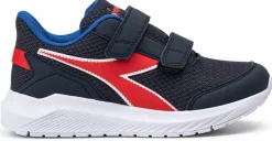 SCARPA DA RUNNING JUNIOR DIADORA FALCON 3 JR V BLUE CORSAIR /HIGH RISK RE - 101.179074 C0172