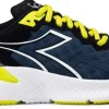SCARPA DA RUNNING JUNIOR DIADORA VOLO 3 Y BLUE OPAL/WHT/EVENING PRIMROSE - 101.179065 D0472