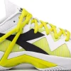 SCARPA DA TENNIS DA DONNA DIADORA B.ICON 2 CLAY WHITE/BLACK/EVENING PRIM - 101.179107 D0619