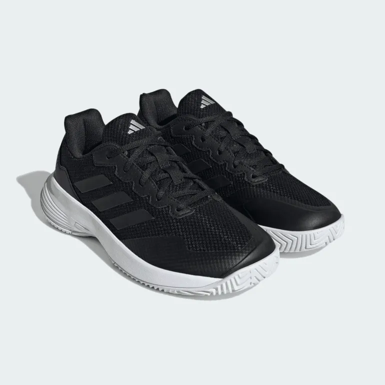SCARPA DA TENNIS DA DONNA ADIDAS GAMECOURT 2 BLACK/BLACK/SILVER ID1494