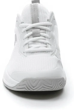 SCARPA DA TENNIS DA DONNA LOTTO MIRAGE 600 ALR ALL WHITE SILVER METAL  215920 8JO