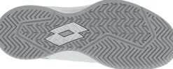 SCARPA DA TENNIS DA DONNA LOTTO MIRAGE 600 ALR ALL WHITE SILVER METAL  215920 8JO