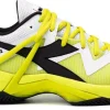 SCARPA DA TENNIS DA UOMO DIADORA B.ICON 2 CLAY WHITE/BLACK/EVENING PRIMRO - 101.179106 D0619