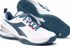 SCARPA DA TENNIS DA UOMO DIADORA BLUSHIELD TORNEO 2 AG  101.179502 D0842