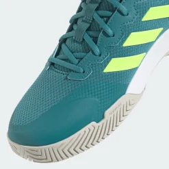SCARPA DA TENNIS DA UOMO ADIDAS GAMECOURT 2 FUSION/LEMON/WHITE IG9566