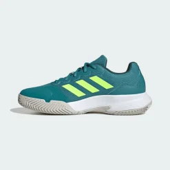 SCARPA DA TENNIS DA UOMO ADIDAS GAMECOURT 2 FUSION/LEMON/WHITE IG9566
