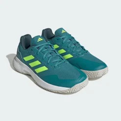 SCARPA DA TENNIS DA UOMO ADIDAS GAMECOURT 2 FUSION/LEMON/WHITE IG9566