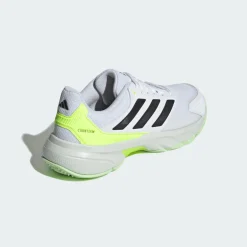 SCARPA DA TENNIS DA UOMO ADIDAS COURTJAM CONTROL 3 M WHITE/BLACK/LEMON IF0459