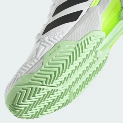 SCARPA DA TENNIS DA UOMO ADIDAS COURTJAM CONTROL 3 M WHITE/BLACK/LEMON IF0459