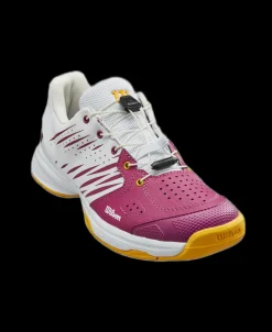 SCARPA DA TENNIS JUNIOR WILSON KAOS 2.0 QL WRS319130 BATON ROUGE/BIANCO/GIALLO
