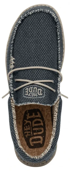 SCARPA DA UOMO HEYDUDE WALLY BRAIDED 40003 4NM